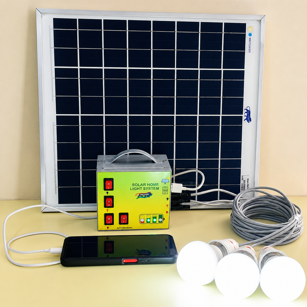 Solar Home Lighting System